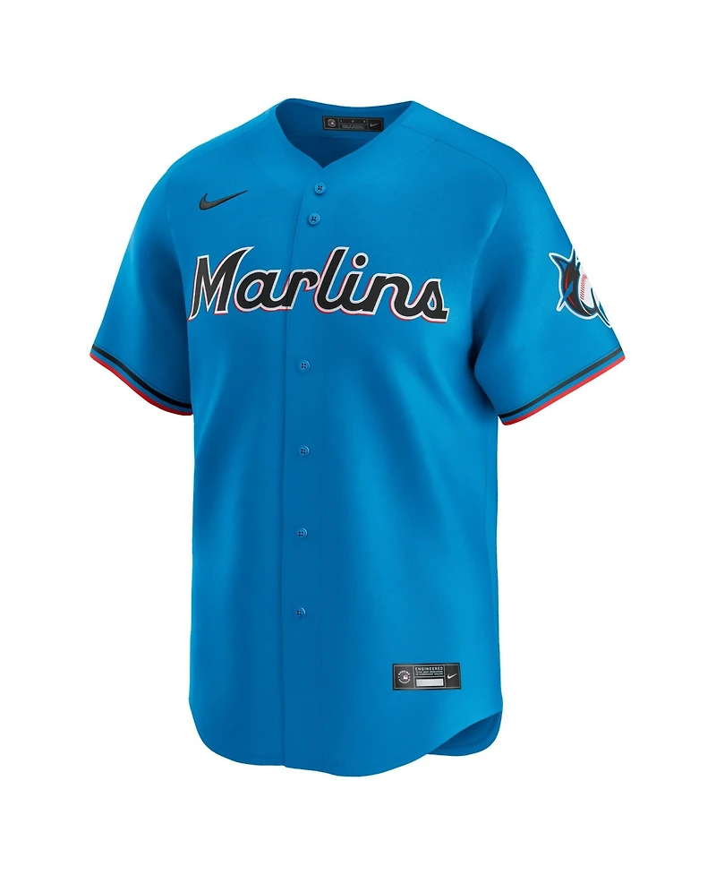 Nike Men's Blue Miami Marlins Limited Jersey