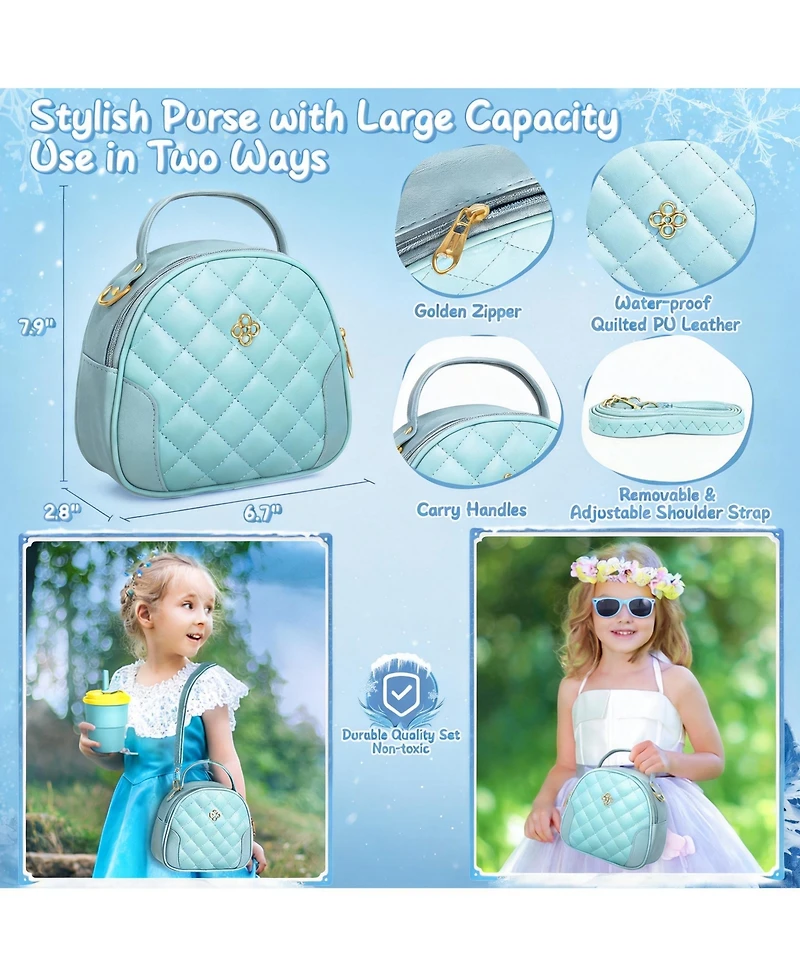 Gnuadz 1 Play Purse Gift Set Makeup Accessories Girls Birthday Toy