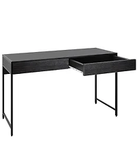 Slickblue Modern Computer Desk with 2 Drawers for Home Office