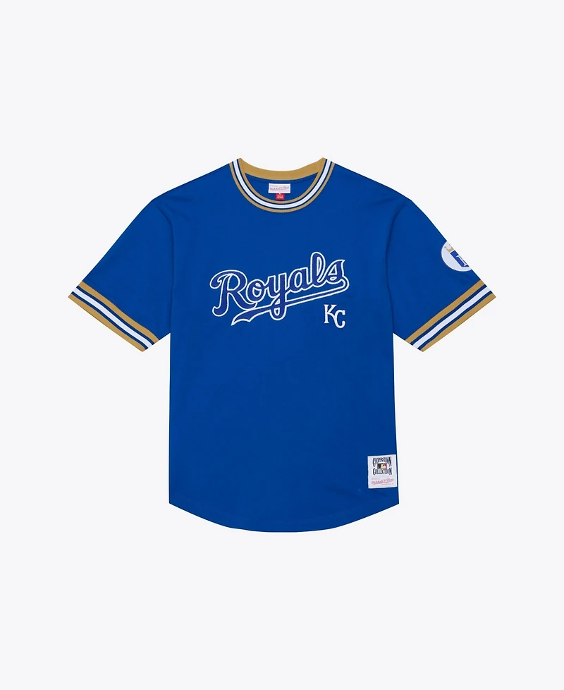 Mitchell & Ness Men's Royal Kansas City Royals Wild Pitch Ringer T-Shirt