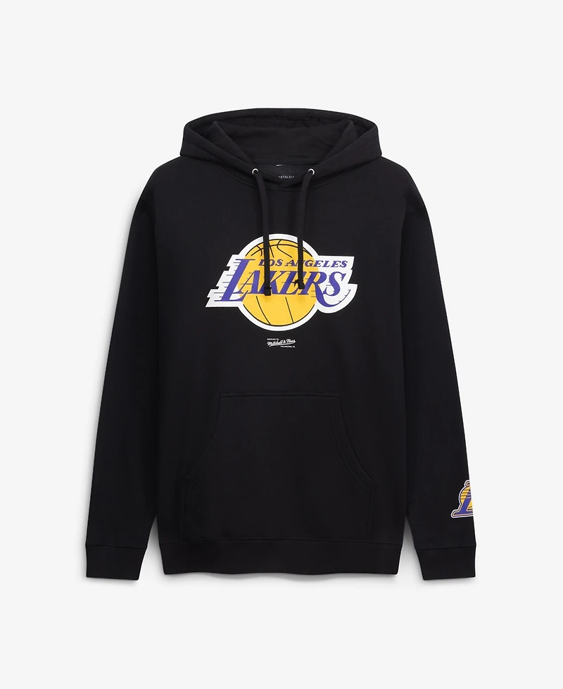 Mitchell & Ness Men's Black Los Angeles Lakers Fleece Hoodie