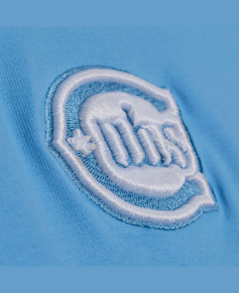Mitchell & Ness Men's Light Blue Chicago Cubs Insignia Premium T-Shirt