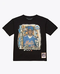 Mitchell & Ness Men's Dwight Gooden Black New York Mets Icon Legendary T-Shirt