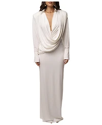 Jluxlabel Women's Poise Draped Maxi Dress