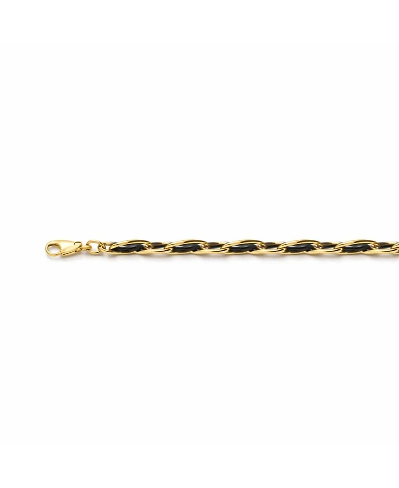 Rebl Jewelry Women's twisted link bracelet