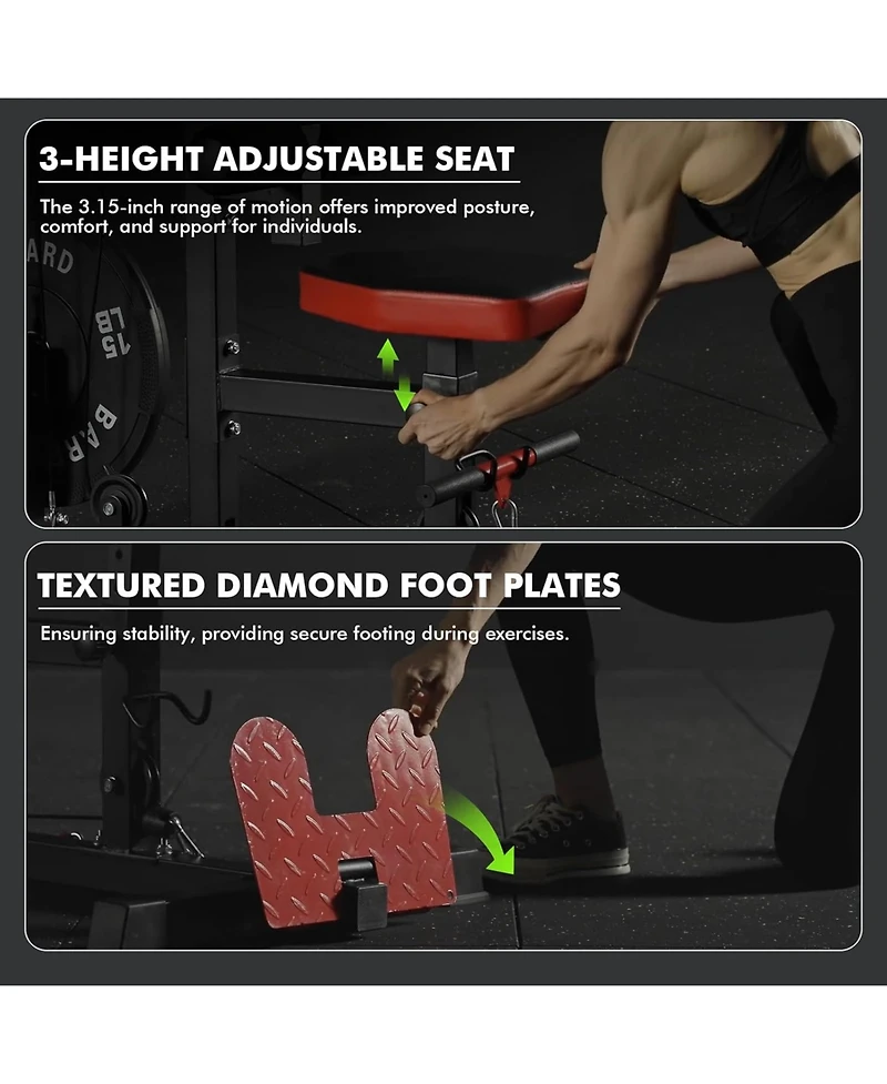 Mikolo Lat Pulldown and Cable Row Machine