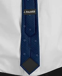 J. Palmer Men's Dallas Cowboys Game Day Polka Dot Tie