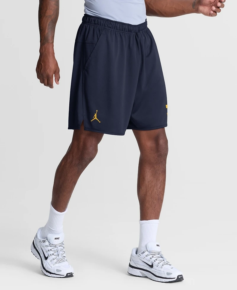 Jordan Men's Navy Michigan Wolverines Totality Dri-fit Shorts