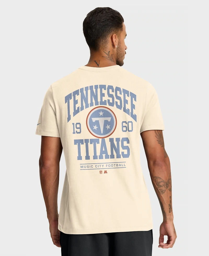 Nike Men's Natural Tennessee Titans Freestyle Essential T-Shirt