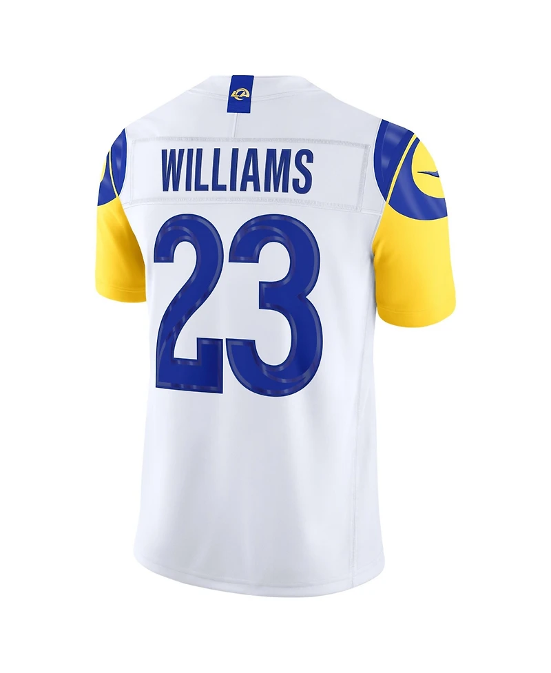 Nike Men's Kyren Williams White Los Angeles Rams Vapor F.u.s.e. Stitched Limited Jersey