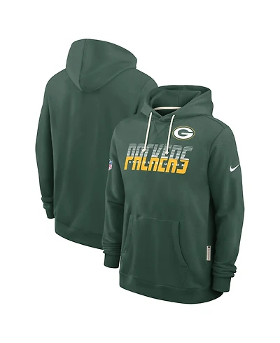 Nike Men's Green Bay Packers Sideline Standard Issue Dri-fit Hoodie