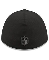 New Era Men's Black Detroit Lions 2026 Nfl Training Camp 39THIRTY Flex Hat