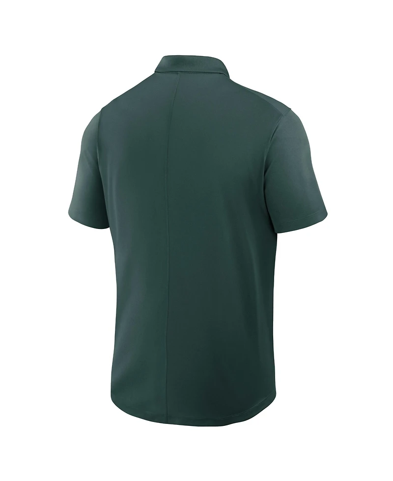 Nike Men's Green Michigan State Spartans Dri-fit Victory Polo Shirt