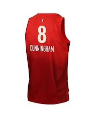Nike Big Boys and Girls Sophie Cunningham Red Indiana Fever Victory Rebel Edition Jersey