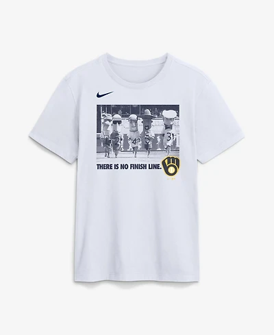 Nike Men's White Milwaukee Brewers Local T-Shirt