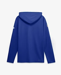 Nike Men's Royal Denver Broncos Sideline Dri-fit Long Sleeve Hooded T-Shirt