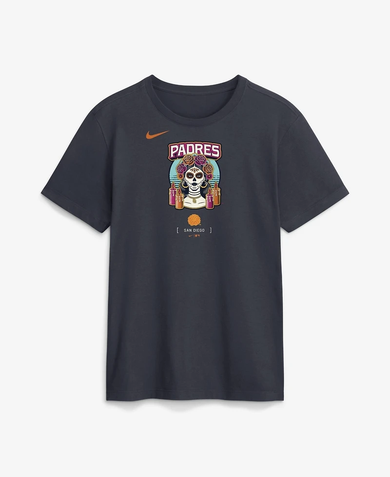 Nike Men's Obsidian San Diego Padres 2026 City Connect Large Logo T-Shirt