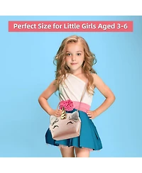 Gnuadz Pretend Makeup Kit Birthday Gift Girl Play Set Purse Accessories
