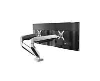 FlexiSpot Heavy Duty-Dual Monitor Arm Mount Premium Aluminum Build, Gas Spring System