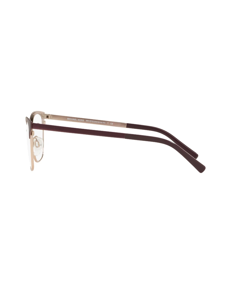Michael Kors Women's Adrianna Iv Eyeglasses, MK3012
