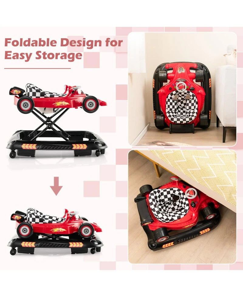 Gouun 4-in-1 Convertible Baby Walking Center with Adjustable Height