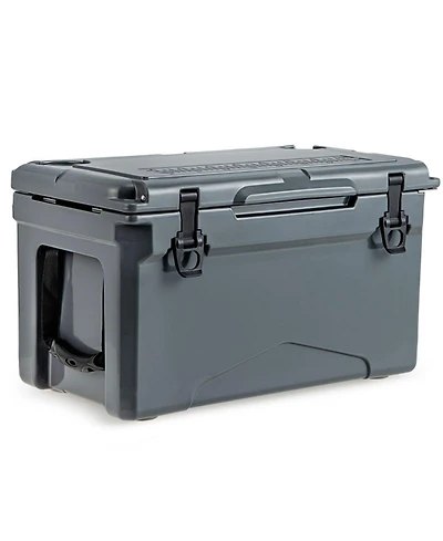 Gouun 30-Quart Rotomolded Hard Cooler with Cup Holders and Opener