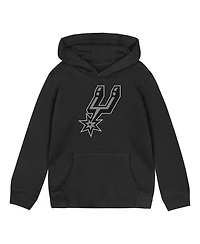 Outerstuff Toddler Black San Antonio Spurs Primary Logo Hoodie