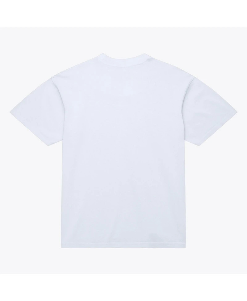 Mitchell & Ness Men's White San Antonio Spurs Old English Classic T-Shirt
