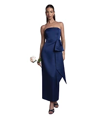Coast Women's Bandeau Bow-Waist Maxi Dress
