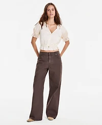 And Now This Women's High-Rise Wide-Leg Jeans, Macy's Exclusive