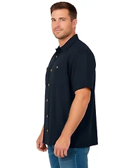 KingSize Big & Tall Short-Sleeve Linen Shirt