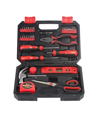 Xdovet Home Tool Kit Portable Storage Box Daily Repair Maintenance Diy Office Garage