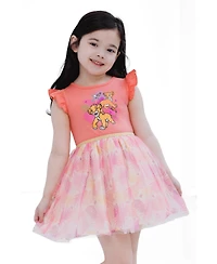 Lion King Toddler Girls' 5T- 2T Short Sleeve Tutu Dress