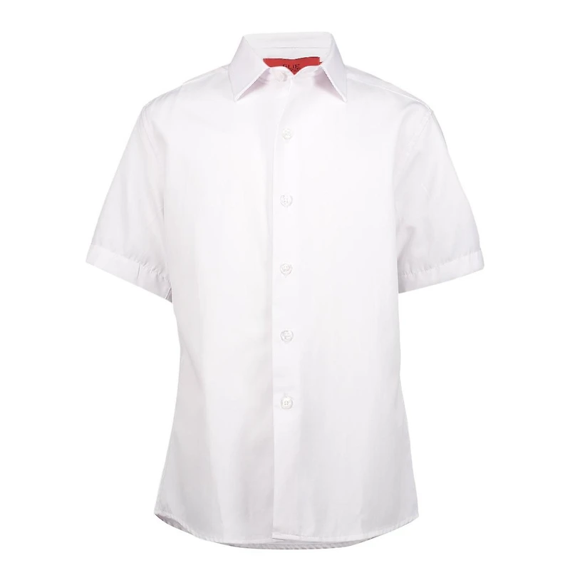 Elie Balleh Men's Slim Fit Tone-On-Tone Short Sleeve Shirt