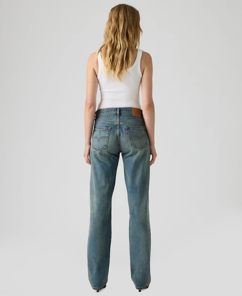 Levi's Women's 501 90's Mid-Rise Straight-Fit Jeans