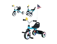 Slickblue Kids Tricycle with Adjustable Seat and Storage Basket