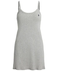 Polo Ralph Lauren Women's Round Neck Cotton Cami Slip Dress