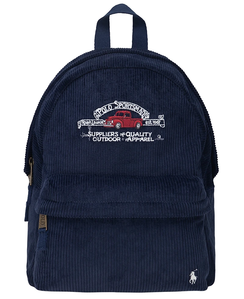 Polo Ralph Lauren Boys' 8-20 14" Corduroy Backpack
