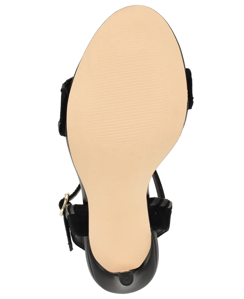 Nine West Women's Maora Whipstitch Ankle Strap Stiletto Sandals