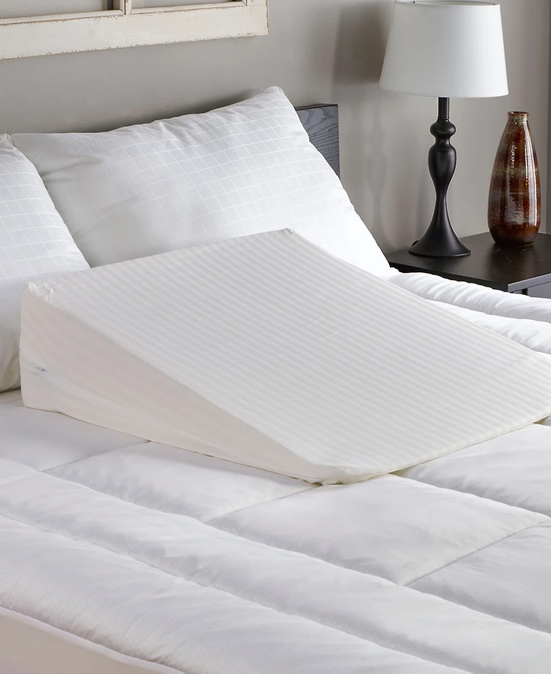 Comfort Supreme Wedge Inclined Support Pillow, 24" x 23"