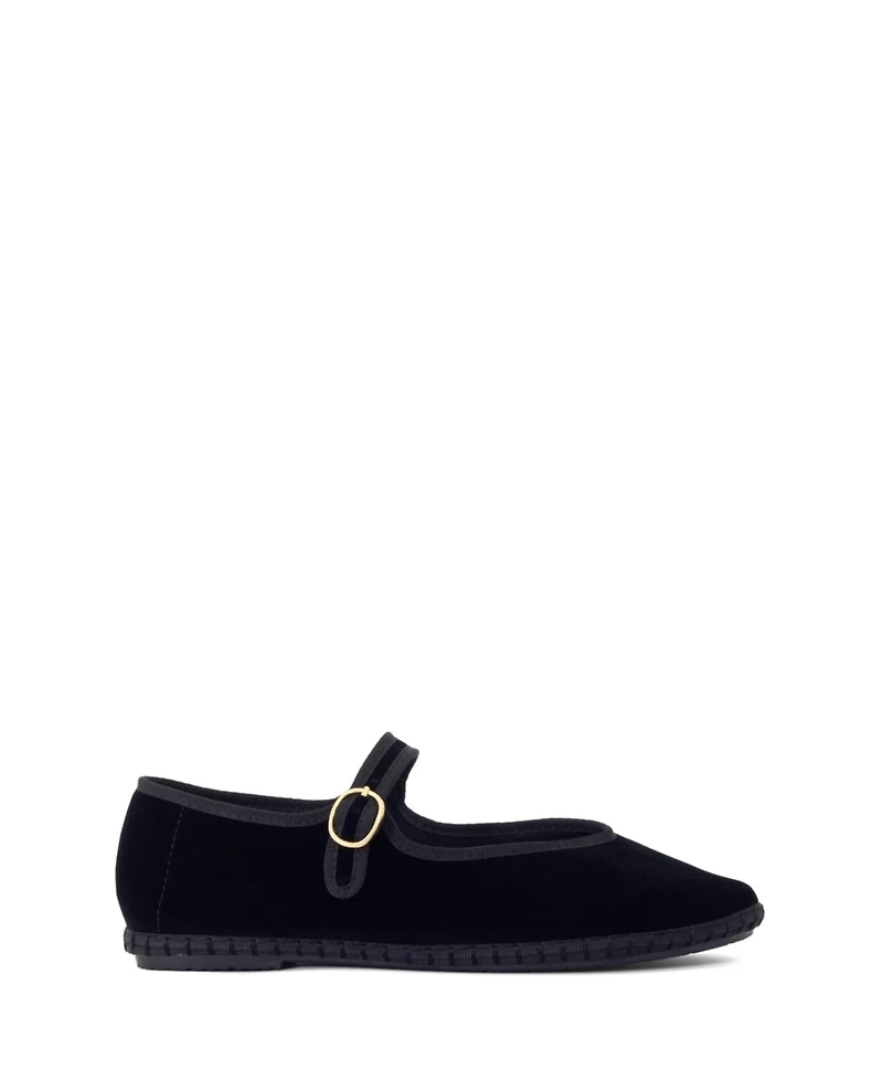 Alegria Women's Round Toe mary jane ballet flats