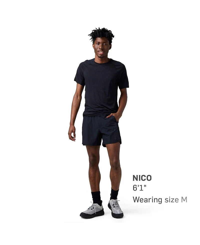 Backcountry Men's Wasatch Adventure Rws Merino Lt-Wt Tech Tee Performance Shirts Short Sleeve