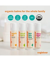 oogiebear Baby 4-Pack Organic Balm Collection