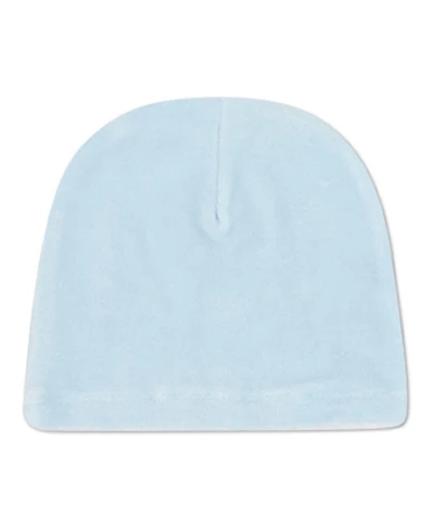 MeMoi Baby Girls Ultra-Plush Cotton-Rich Velour Beanie