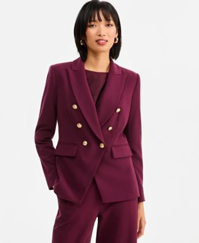 I.N.C. International Concepts Womens Double Breasted Blazer Xs 3x Exclusively At Macys