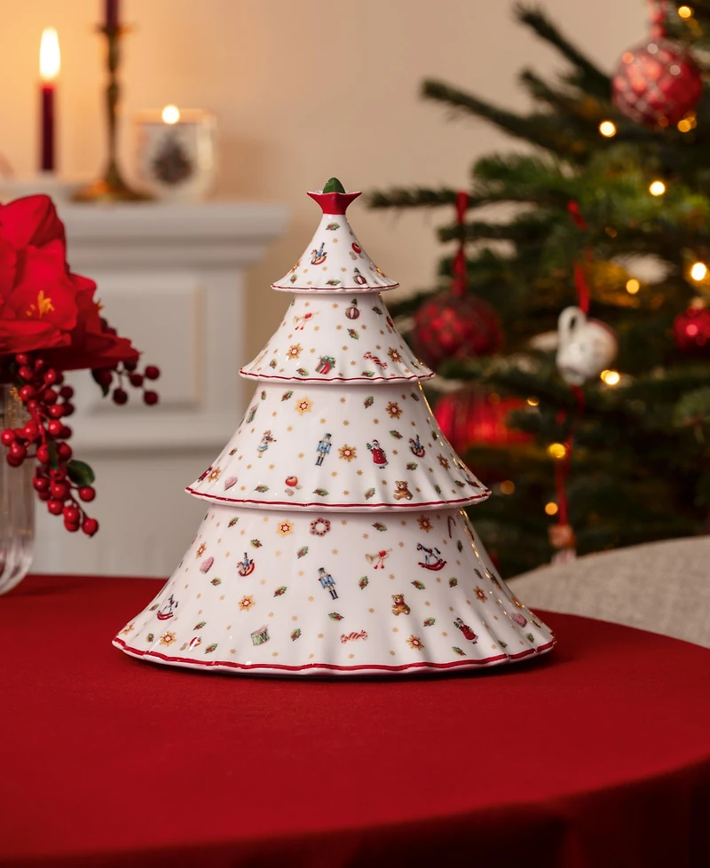 Villeroy & Boch Toy's Delight Tree 89.77 oz. 3-Section Jar