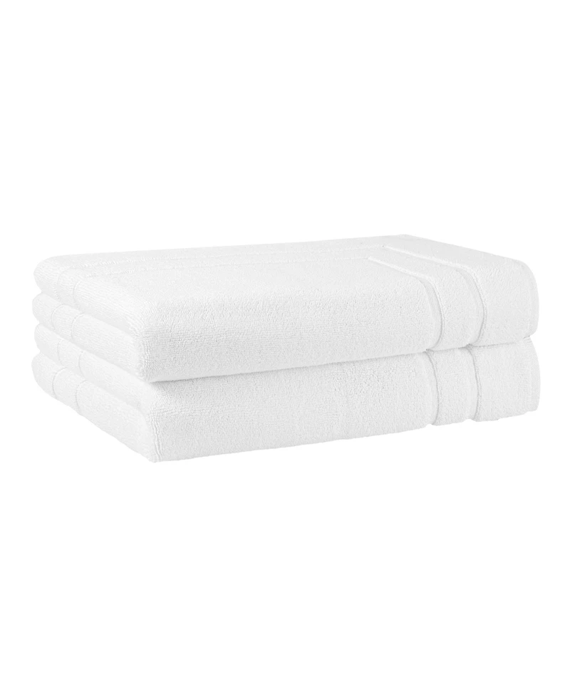 Linum Home Textiles Anovia Turkish Cotton Bath Mats, Set of 2