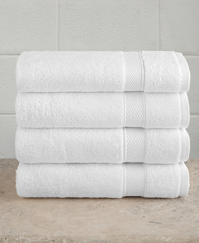 Linum Home Textiles Anovia Turkish Cotton 4-Piece Hand Towel Set