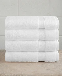 Linum Home Textiles Anovia Turkish Cotton 4-Piece Hand Towel Set