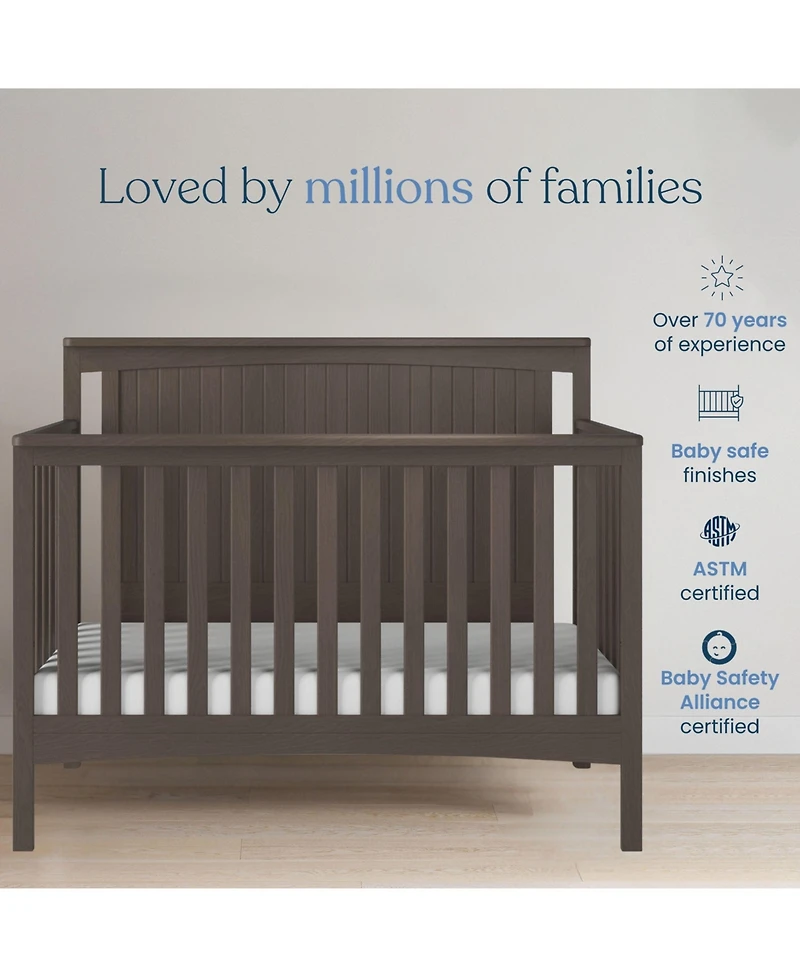 Child Craft Scout 4-in-1 Convertible Crib